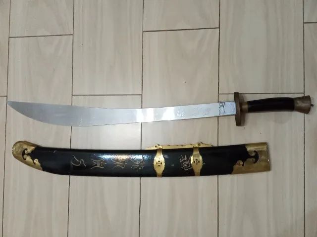 Facão chinês sabre calda de boi 
