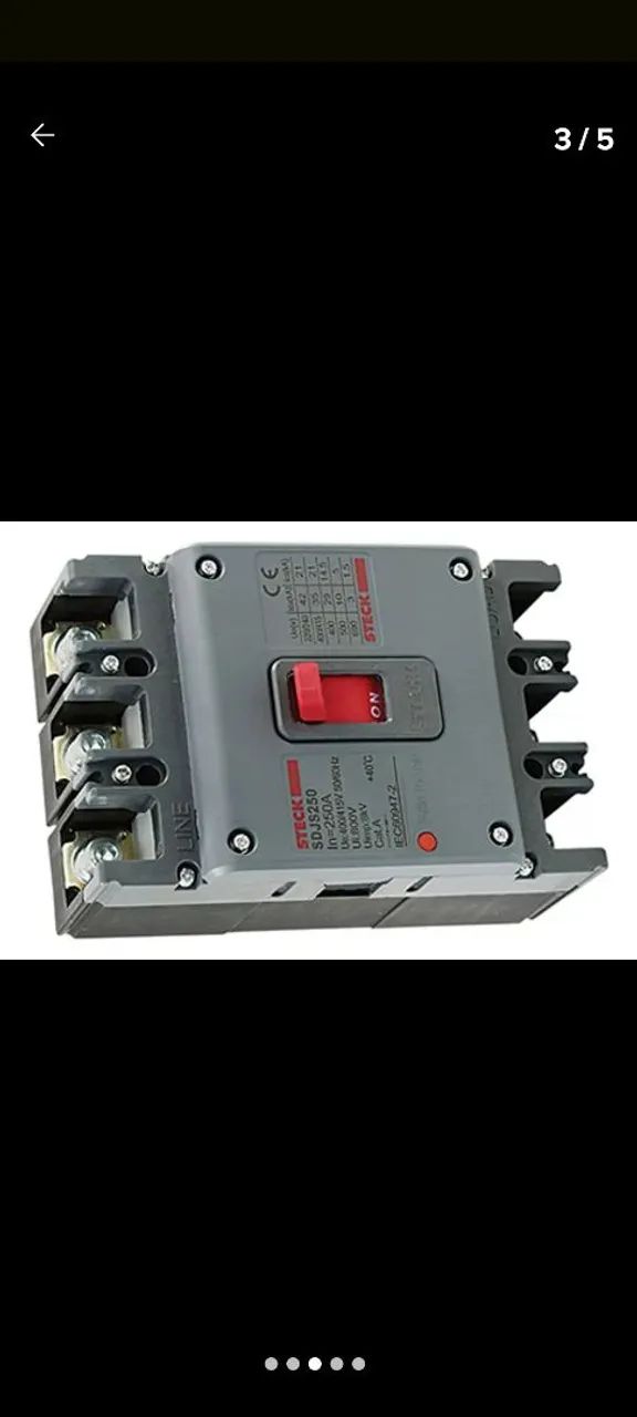 Disjuntor Steck SDJS250 250A - Foto 3