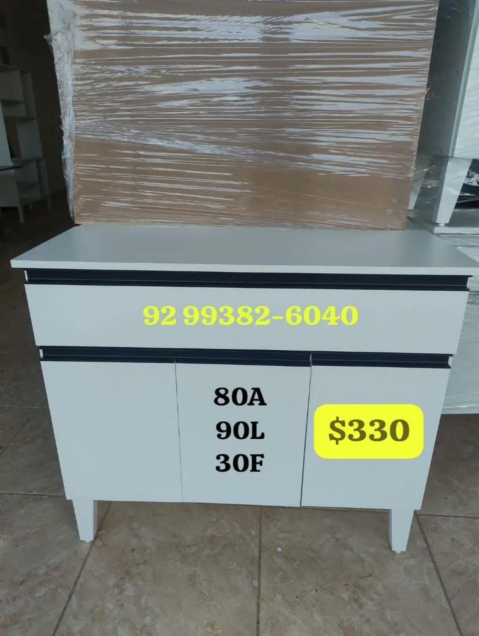 Promoção de balcão 1,20m branco Entrega Grátis - Foto 5