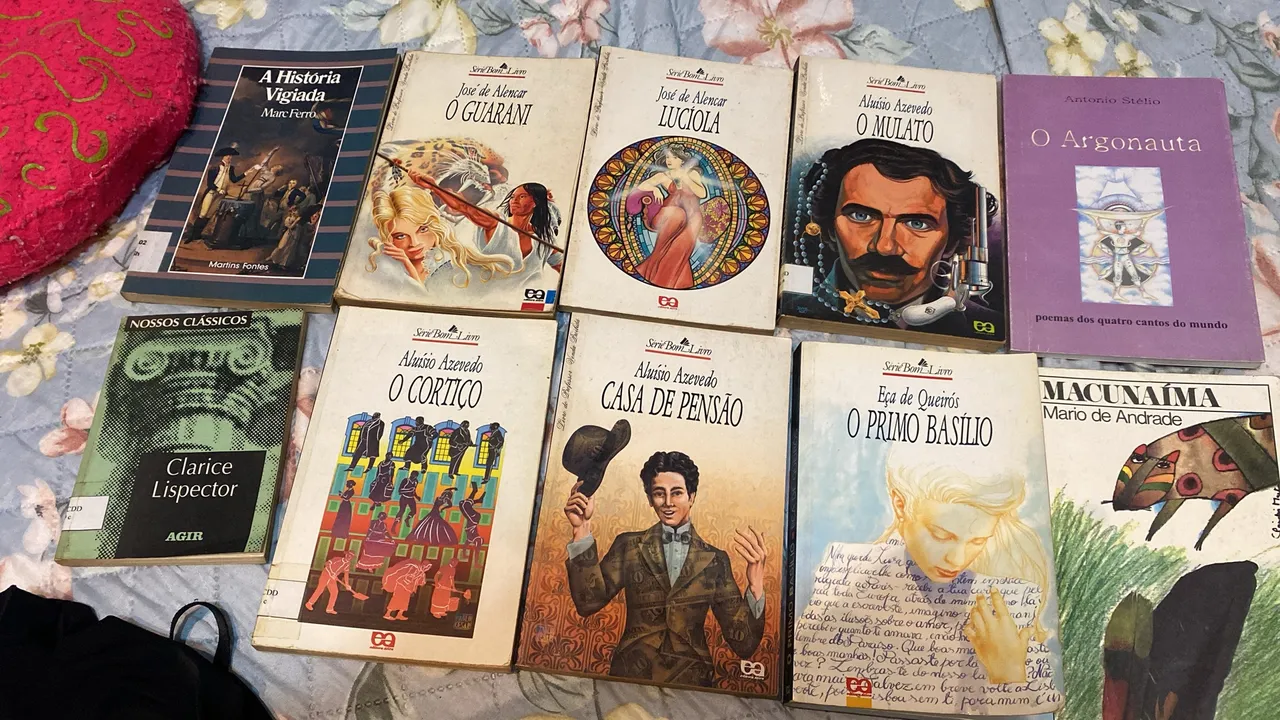 Coleção de Livros de Clássicos da Literatura Brasileira
