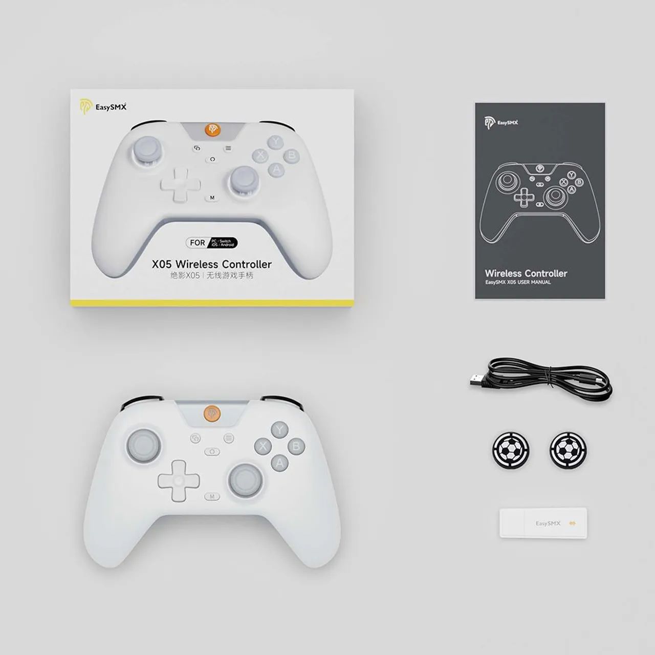 Controle Wireless - EasySMX X05 com Hall Effect - Foto 2