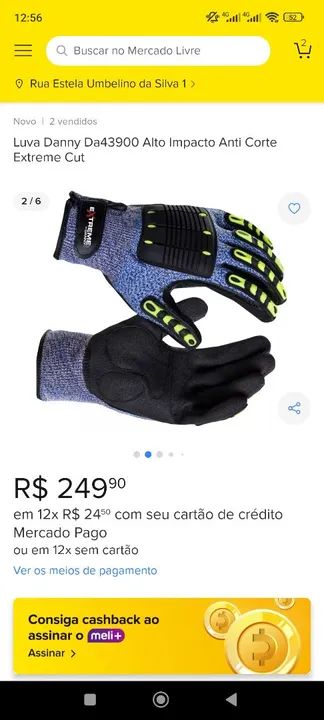 Luvas de proteção para esportes radicais! - Foto 3
