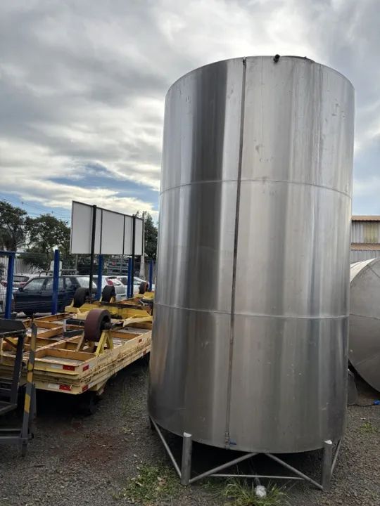 Tanque Reservatorio em Aço Inox 15m³ - Novissimo