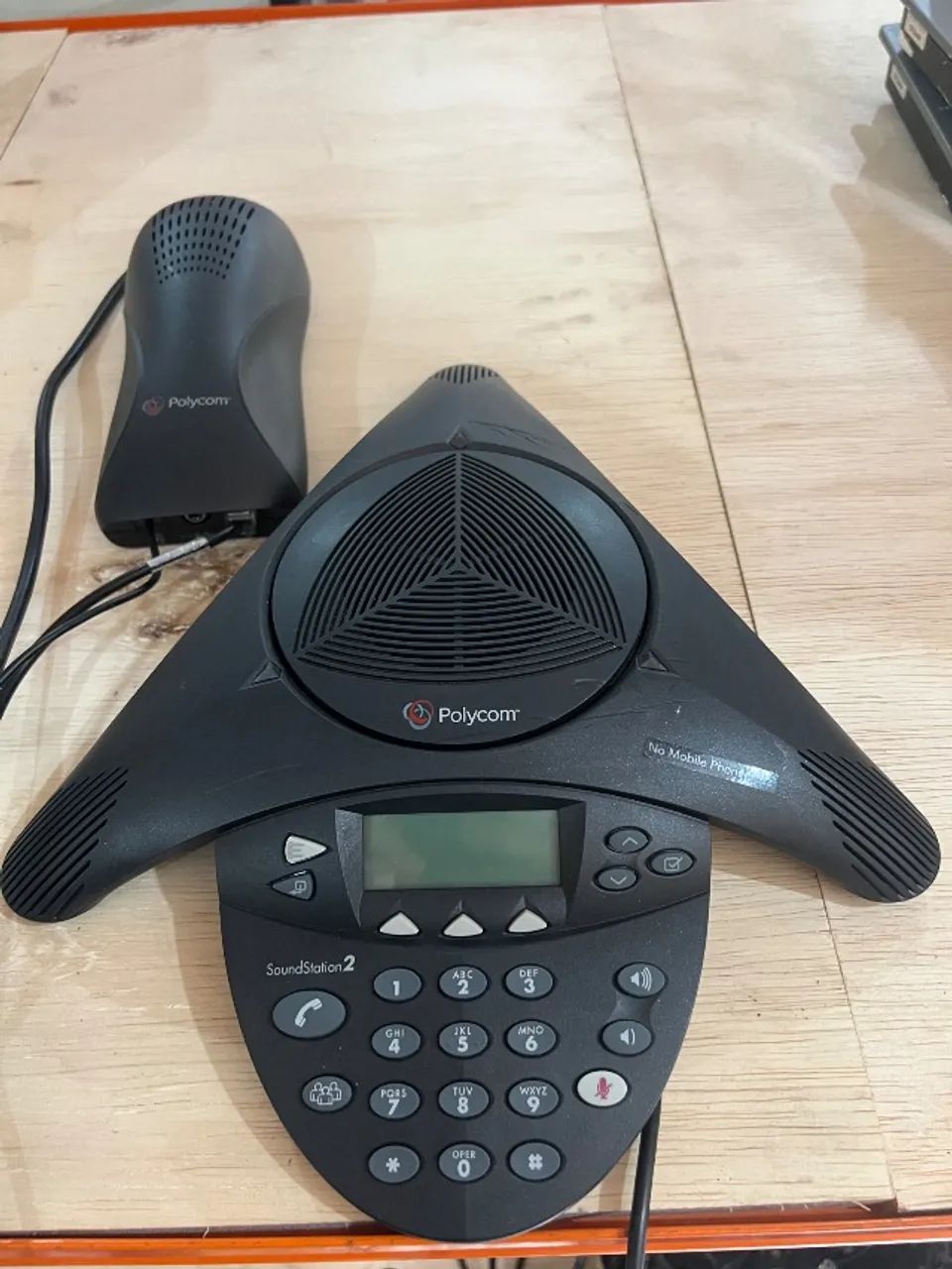 Áudio conferência Sound Station 2 Polycom semi nova