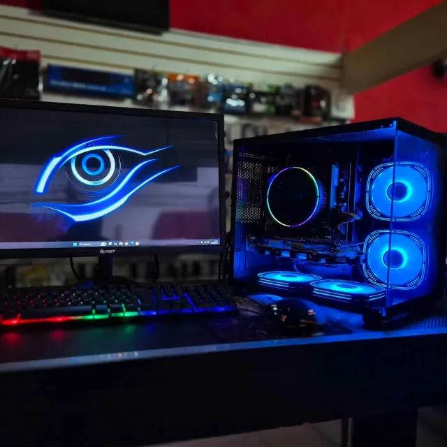 Pc Gamer Intel 5 Completo + Placa de video + Monitor + teclado e mouse - Foto 5