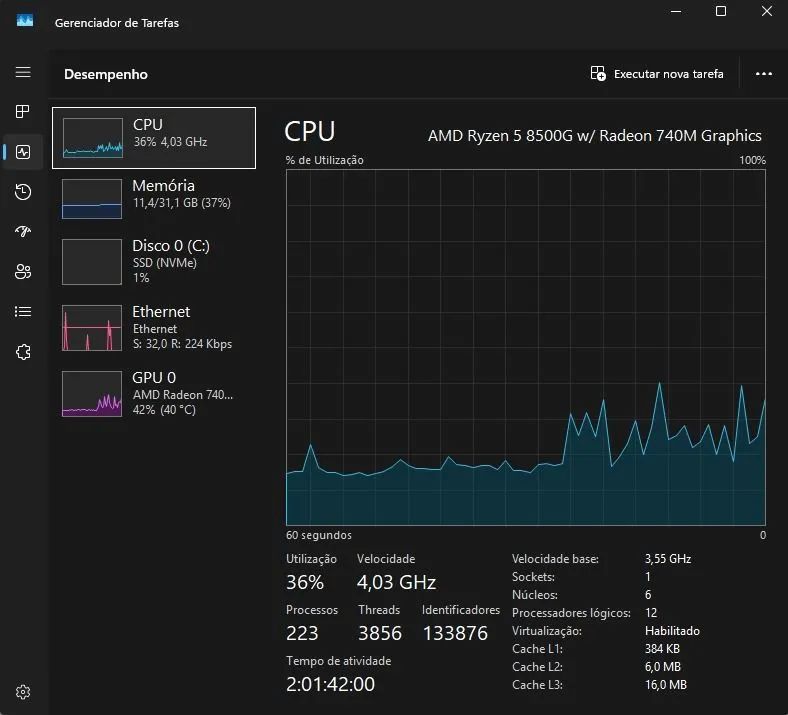 Processador AMD Ryzen 5 8500G - Foto 5