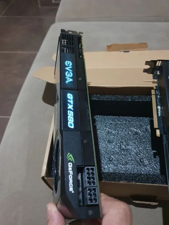 2 Placas de vídeo geforce GTX 580 3GB/384bits Evga - NVIDIA<br> - Foto 4
