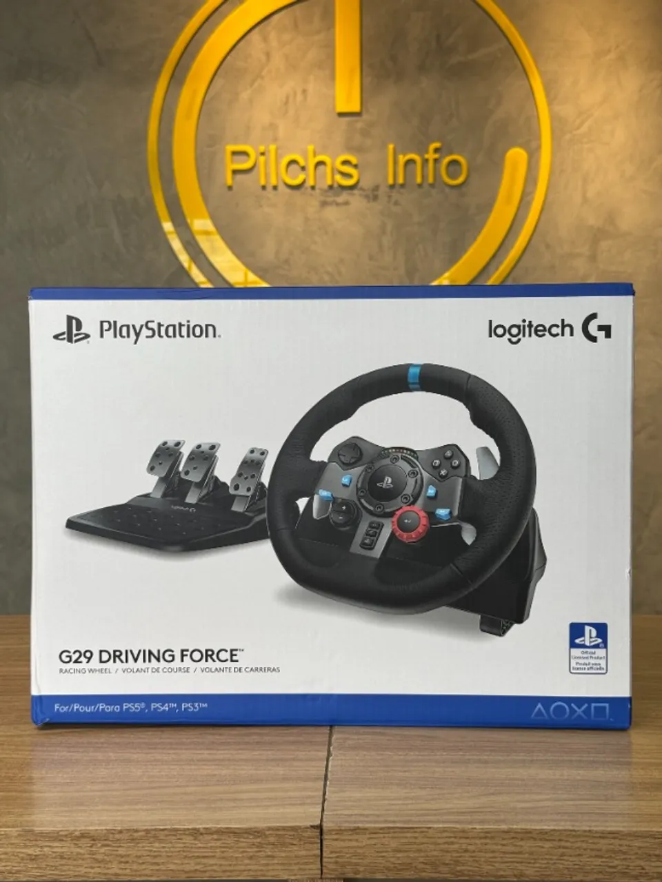 Volante Logitech G29 - Novo Lacrado - Loja Física - Garantia - Até 18x