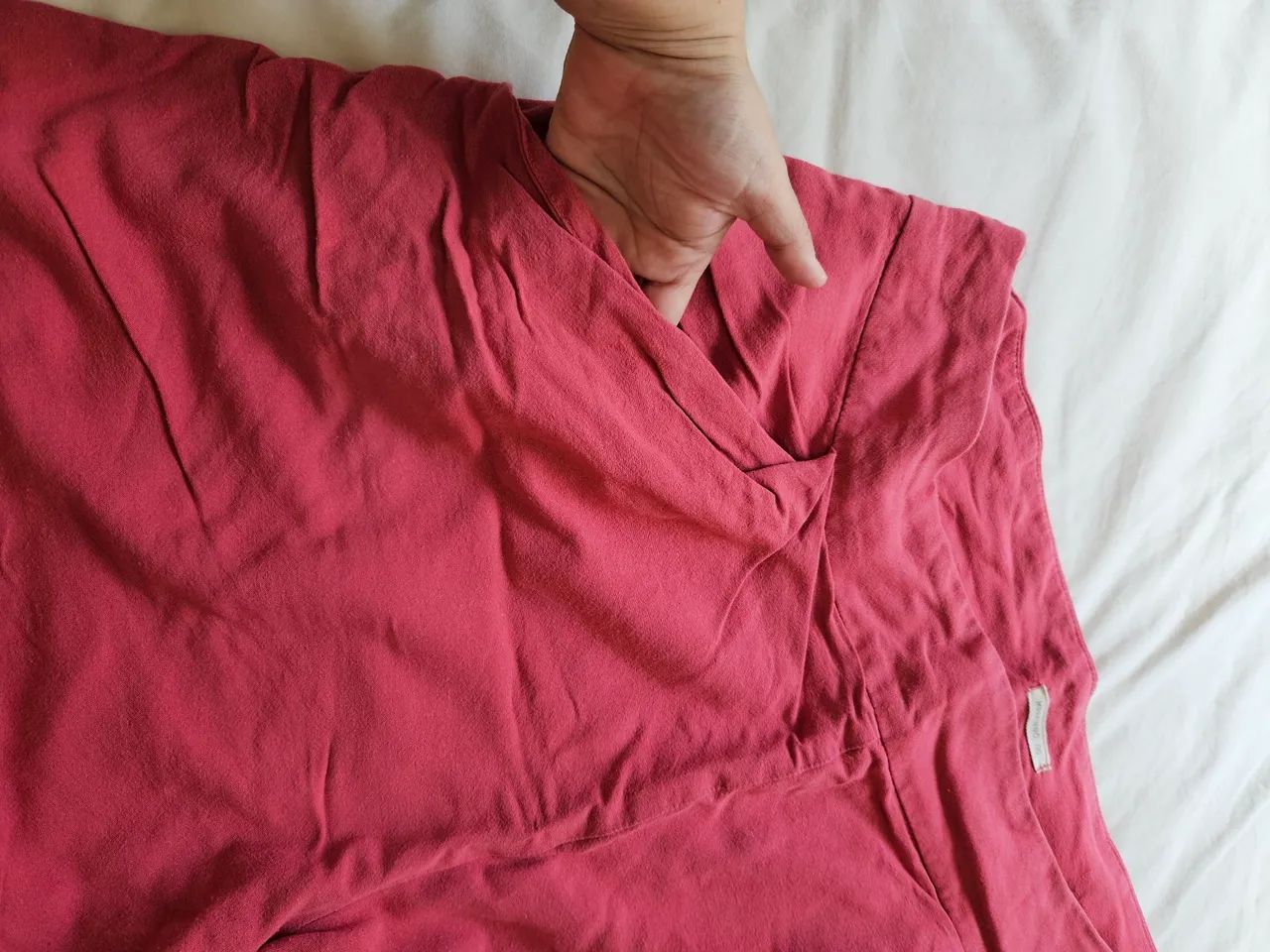 Short feminino linho rosa diferente - Foto 5