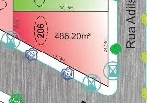 Terreno de esquina Jd. Porto Alegre  486m2 - Foto 4