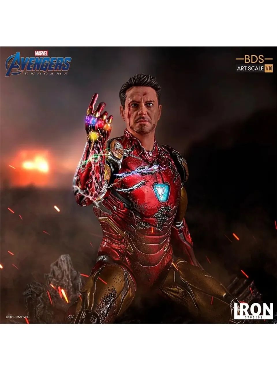 Estátua I am Iron Man - Avengers: End Game - Bds Art Scale 1/10 - Iron Studios  - Foto 2