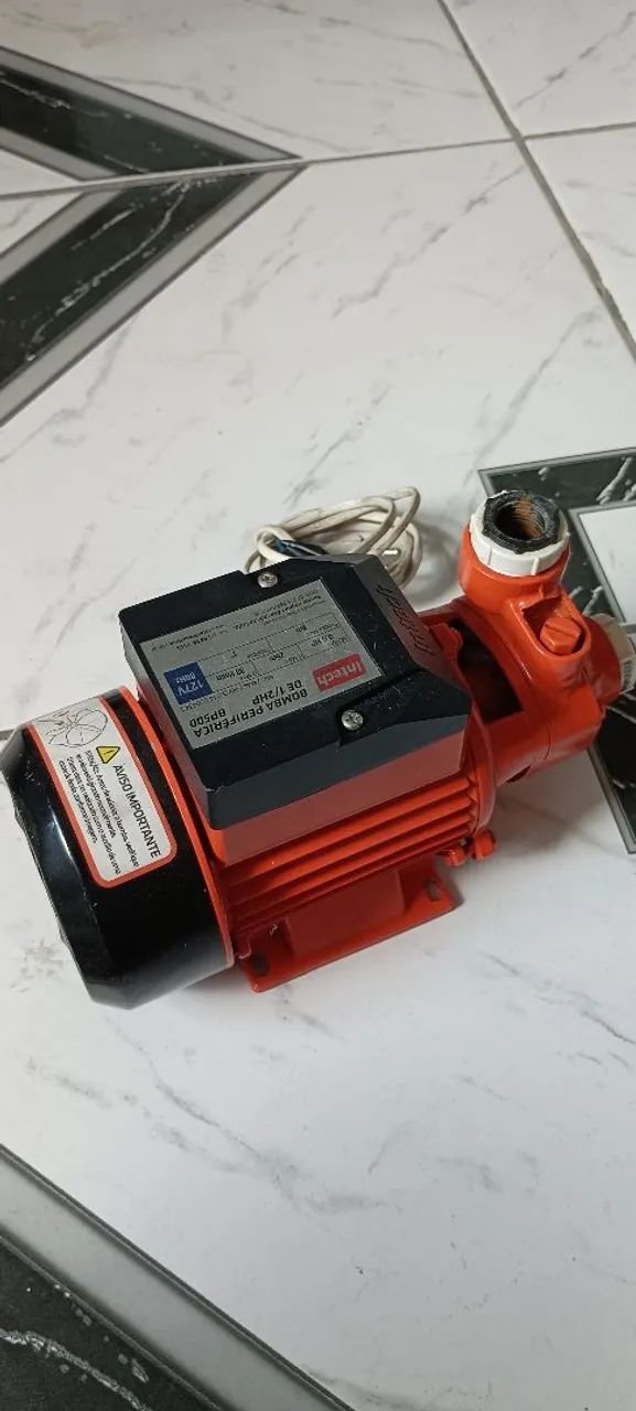 Bomba D'água Periférica 1/2 HP 8500
