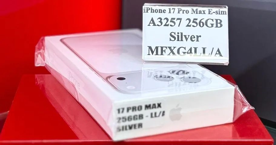 Apple iPhone 17 PRO MAX A3257 256GB E-SIM - SILVER - Produto Lacrado com Garantia - Foto 2