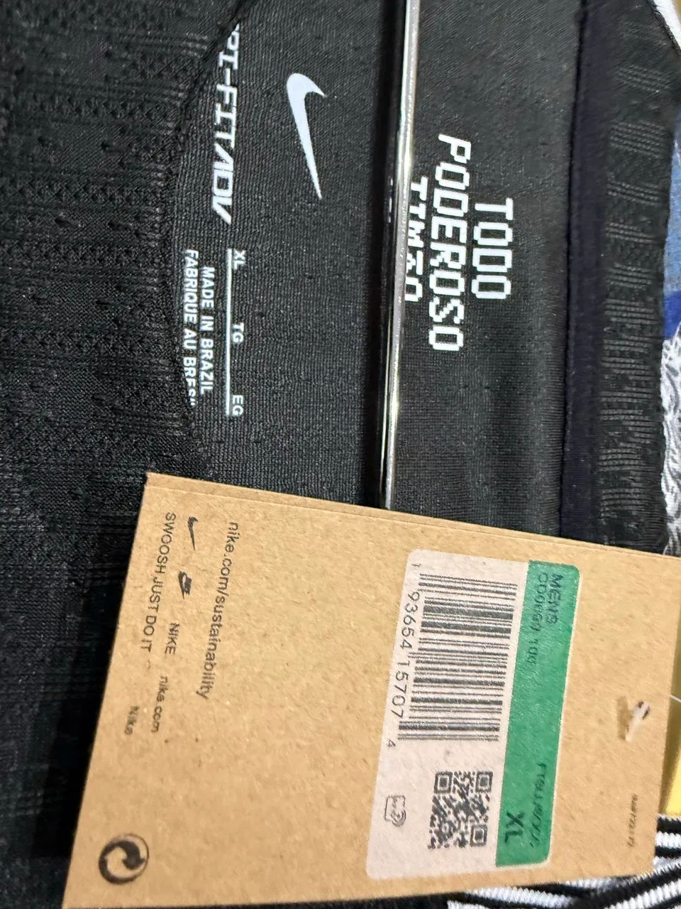 Camisa Corinthians Preta 25/26 - Versão Jogador  - Foto 4
