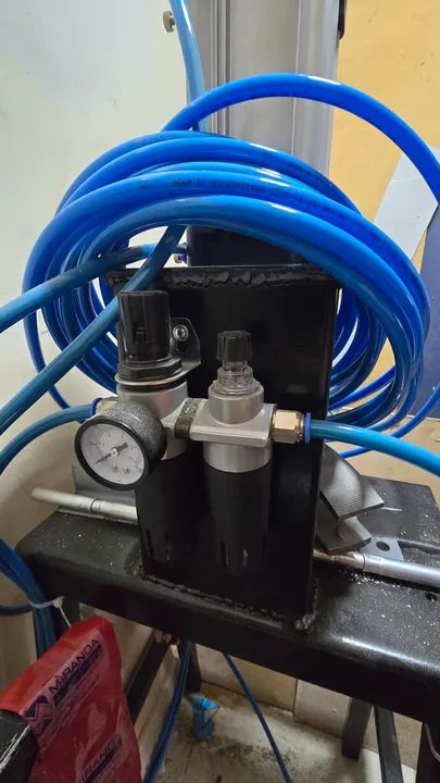Prensa Pneumática Nova Completa 500kg - Foto 3