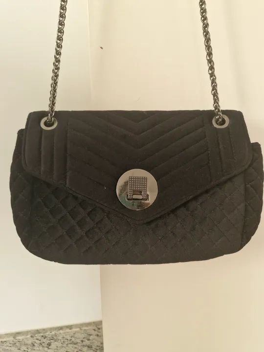 Bolsa de Ombro Preta - Foto 4