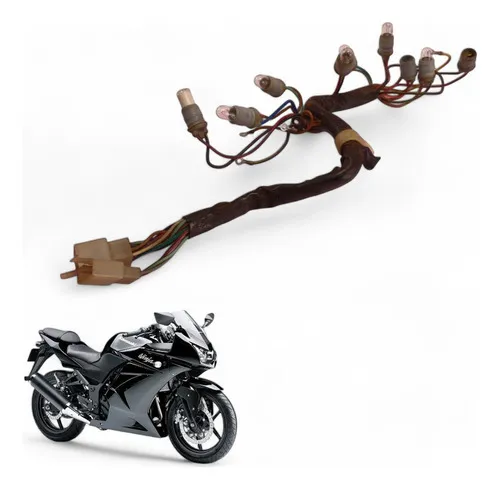 Chicote Farol Painel Kawasaki Ninja 250 R 2009