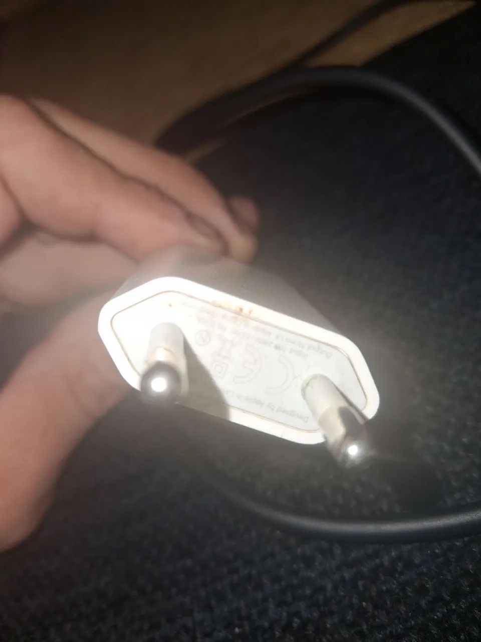 Carregador original iPhone + cabo - Foto 2