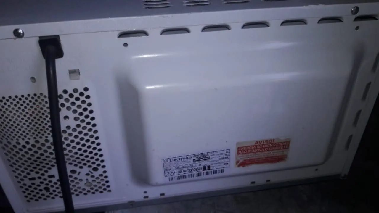 Micro-ondas Electrolux branco 20litros  - Foto 4