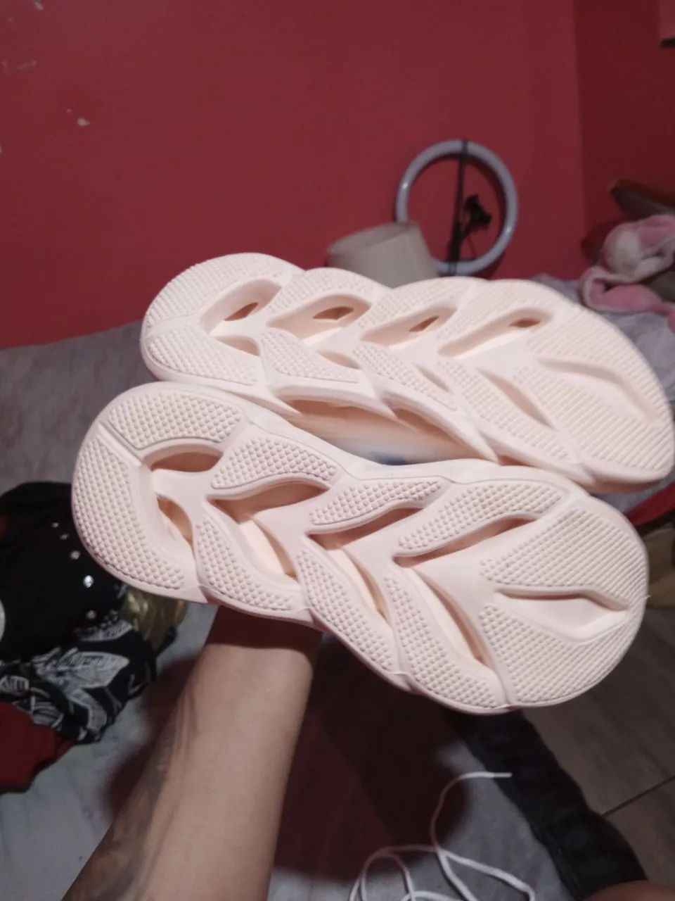Tênis Adidas Rosa Feminino - Foto 4