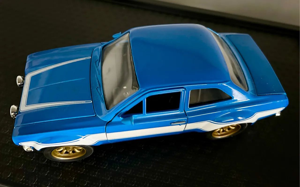 Miniatura Ford Escort RS 2000 de Brian O'Conner, do filme "Velozes e Furiosos" - Foto 2