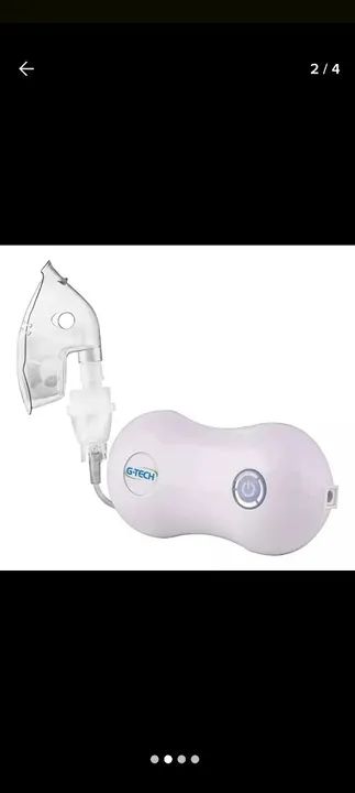 Inalador e Nebulizador G-Tech Compact BC3 - Novo - Foto 4