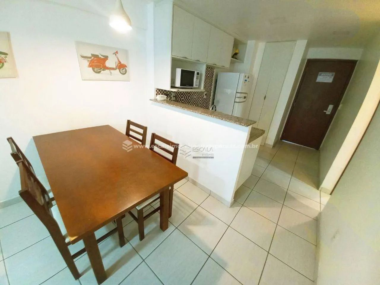 Apartamento para alugar, 56 m² por R$ 200,00/dia - Meireles - Fortaleza/CE - Foto 4
