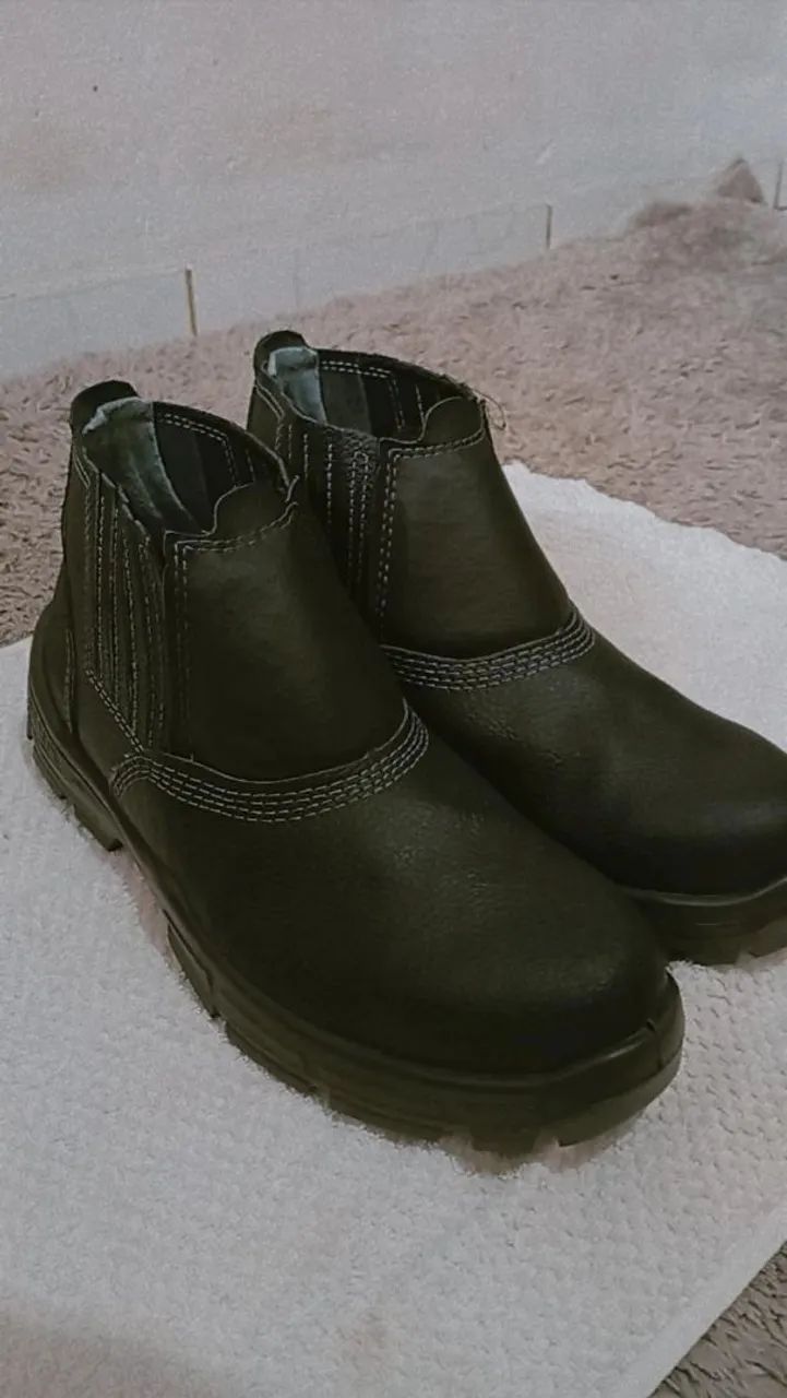 Bota bracol com bico de aço Tam.44