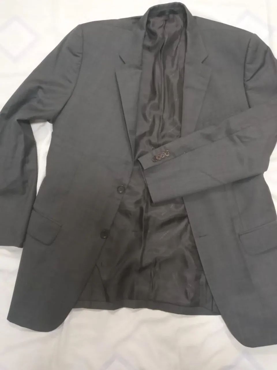 Casaco Blazer Masculino Cinza ou Preto - Foto 2