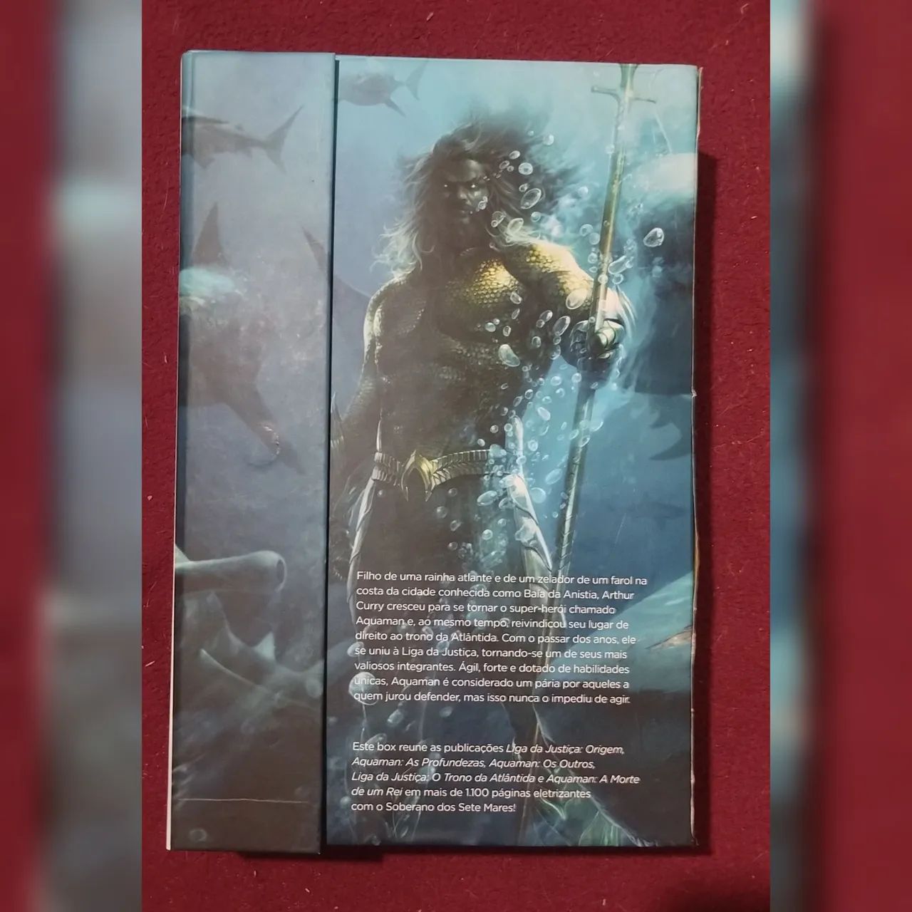 HQs-Box Aquaman Os Novos 52  - Foto 3