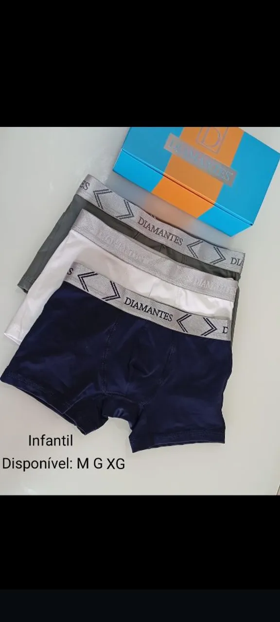 Kits infantis Diamantes lingerie