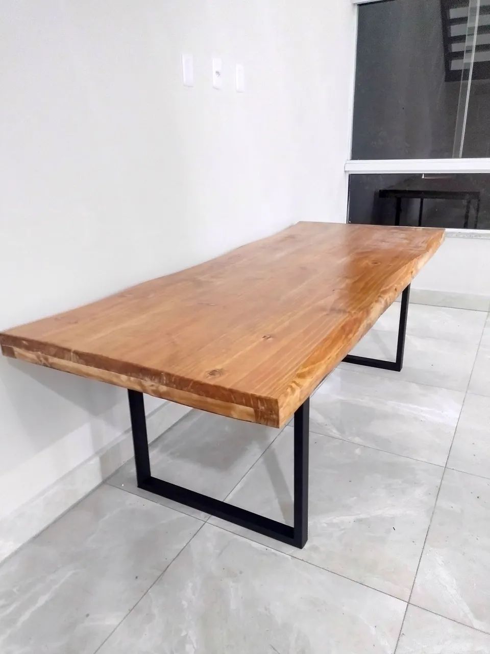 Rustic Solid Wood Dining Table65581378453379120