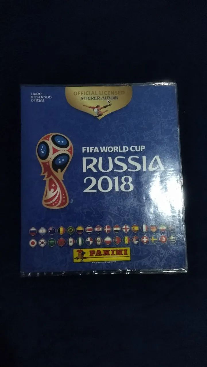 Álbum da Copa 2018 PANINI ORIGINAL Completo Capa Mole 