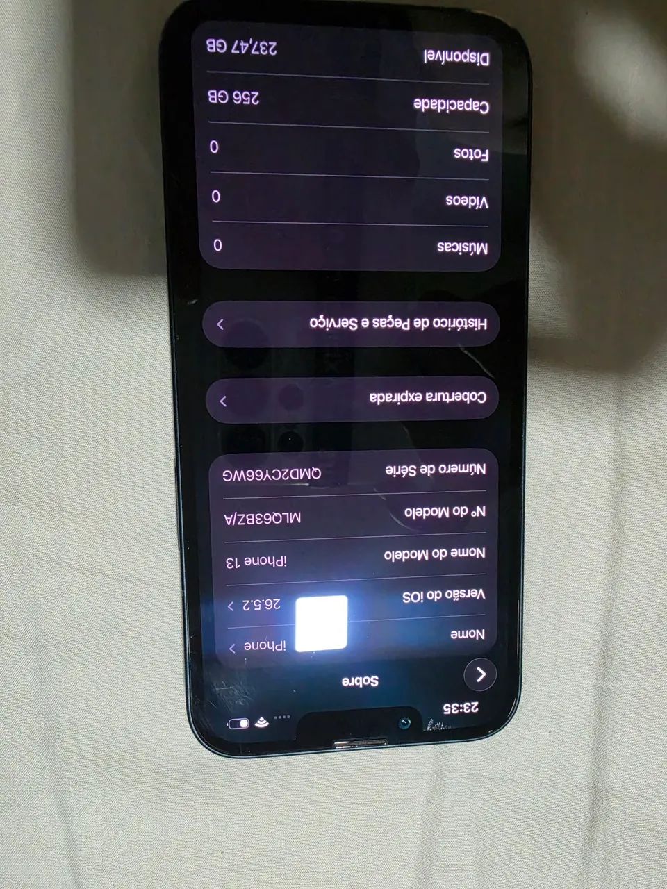 Iphone 13 256gb Preto + AirPods original na caixa - Celulares e