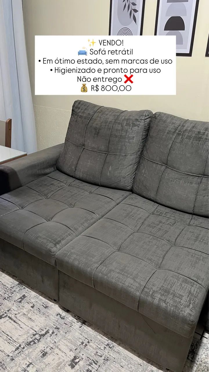 Sofá retrátil 