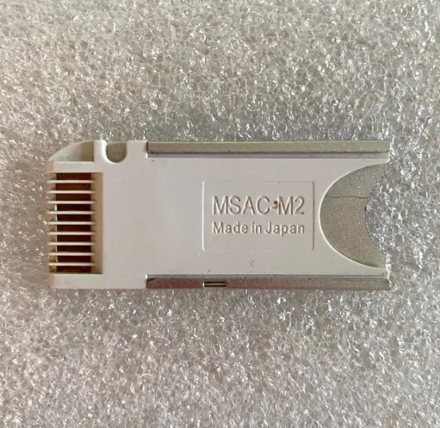 Adaptador Sony Memory Stick Duo Msacm2 Original - Foto 2
