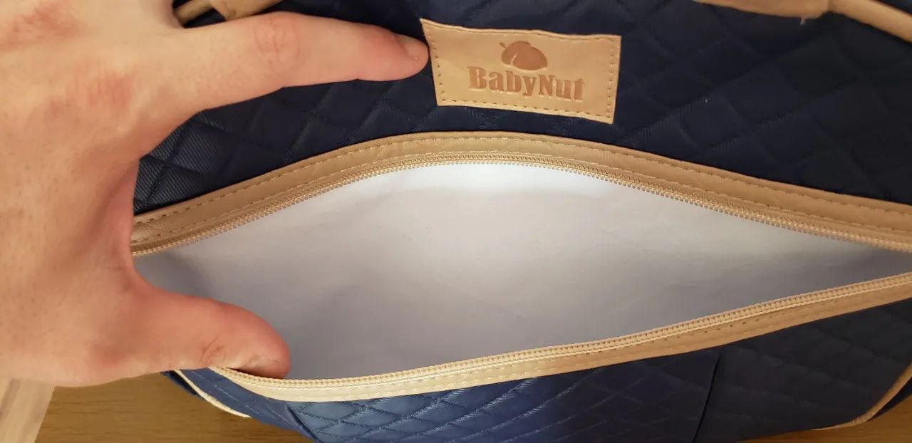 Kit bolsa maternidade + trocador  - Foto 3