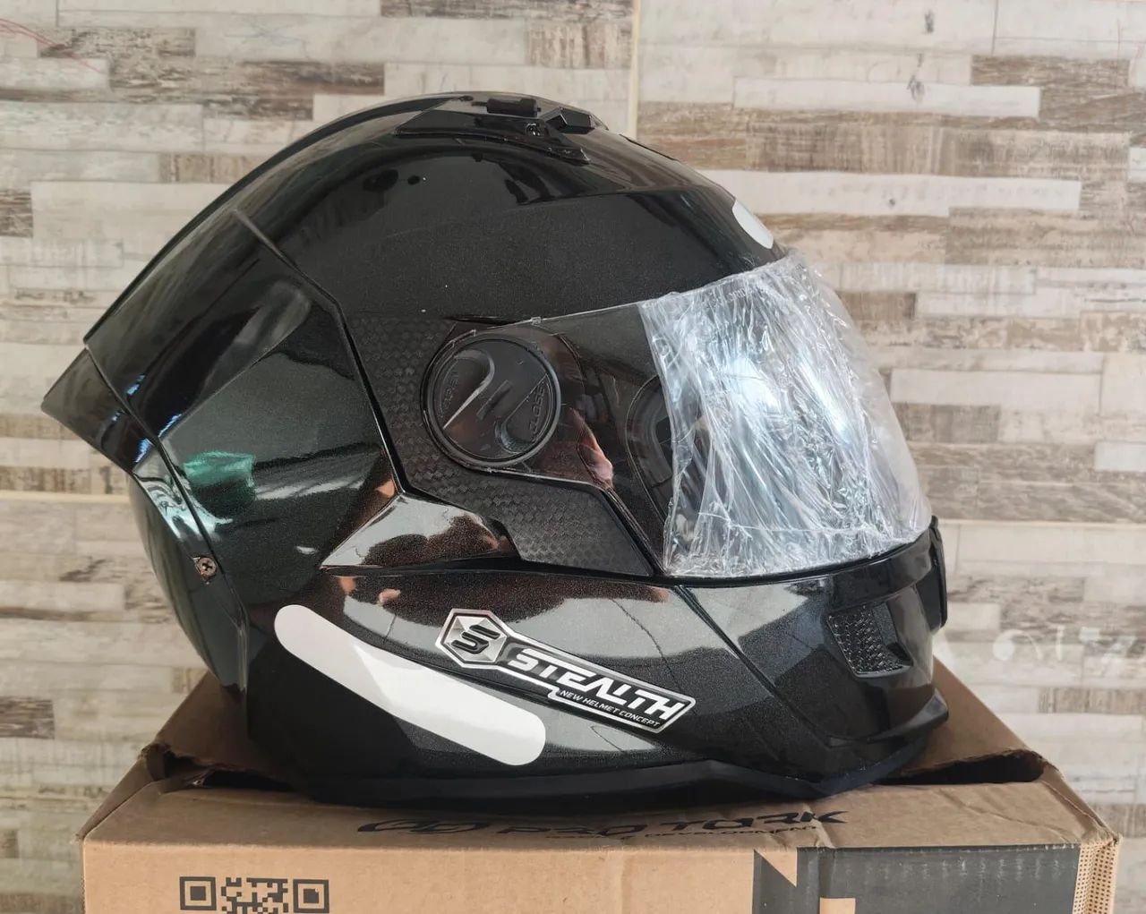 Capacete Stealth Preto