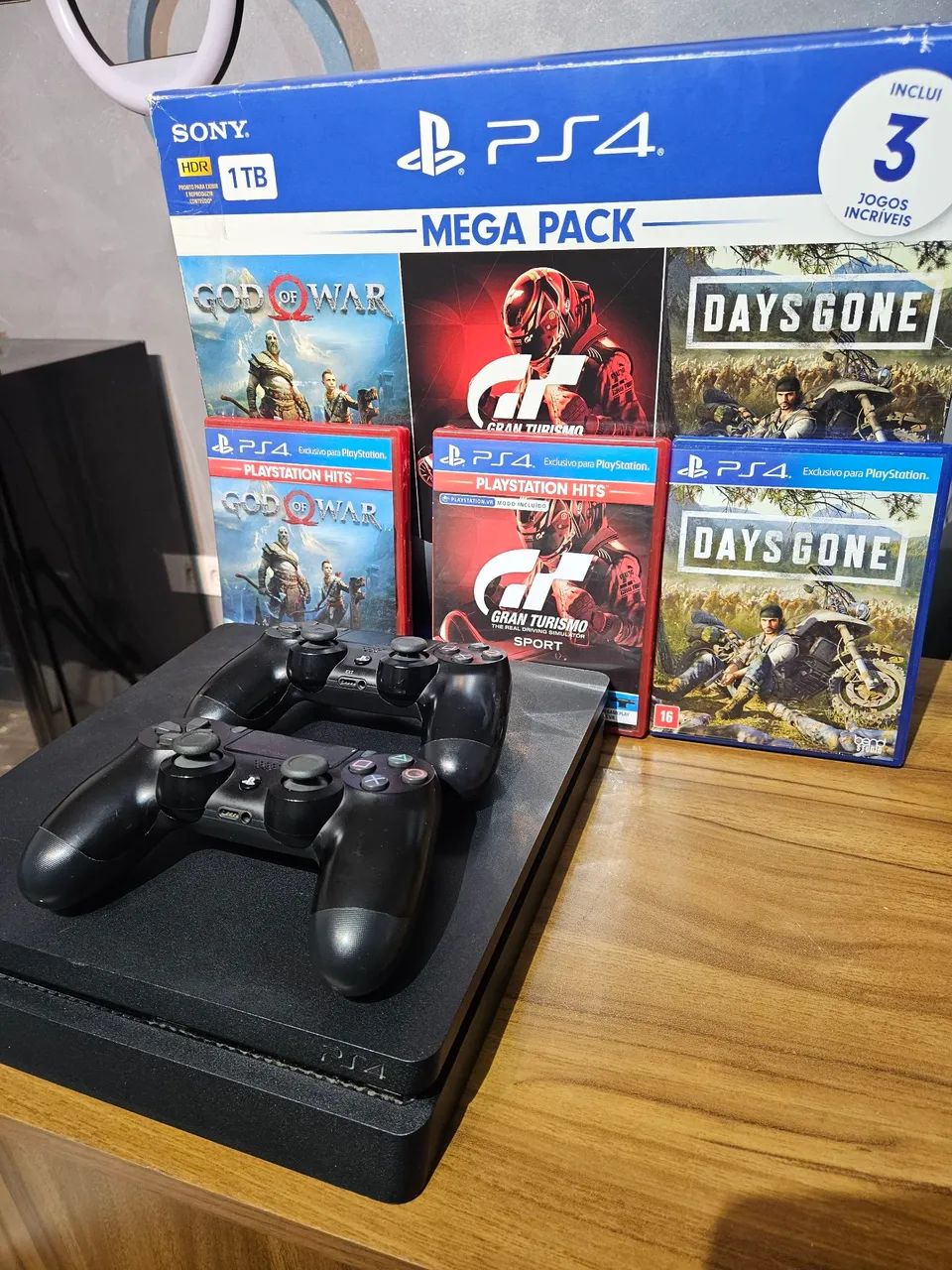 PS4 SLIM 1TB - Botgames - Foto 3