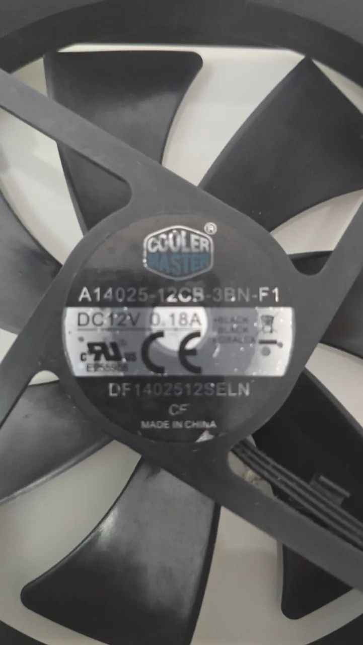 Ventoinha / fan cooler master 140mm - Foto 4