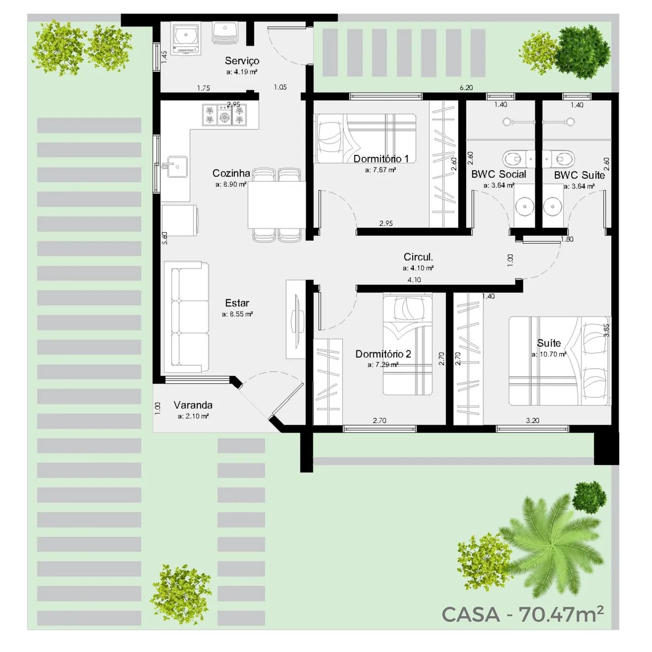 Casa de Esquina Nova - Seu novo lar começa aqui! - Foto 4