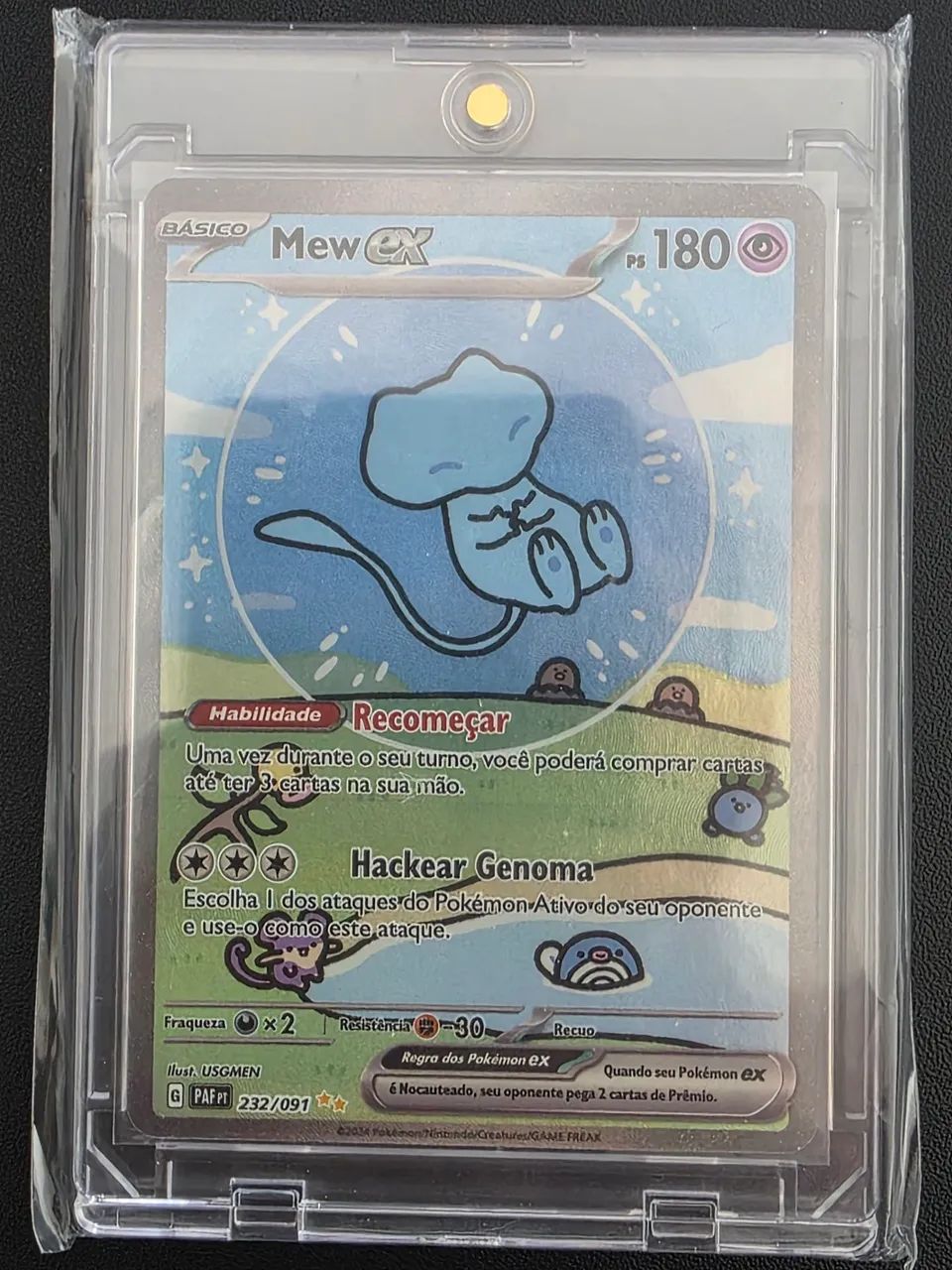 Mew Ex - NM (Praticamente Nova)