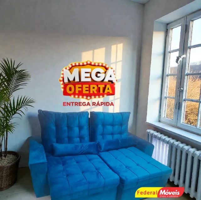 Sofá Retrátil e Reclinável - Mega Promoção!