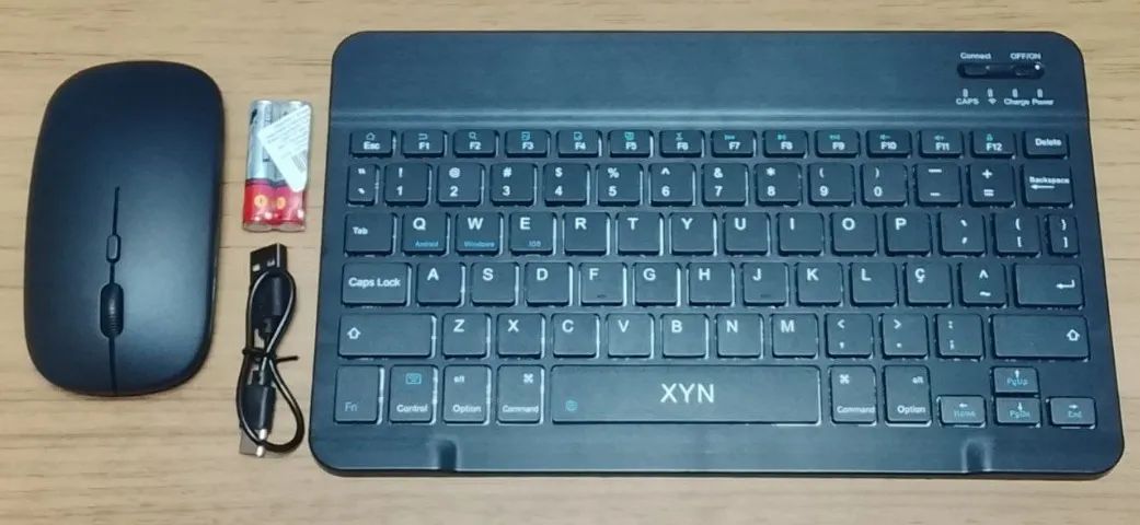 Kit teclado Bluetooth e Mouse - Foto 2