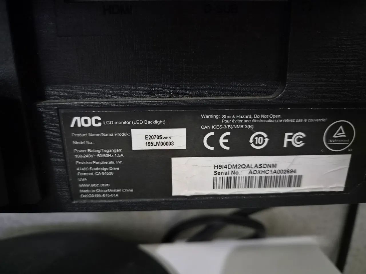 Monitor AOC HD  - Foto 3