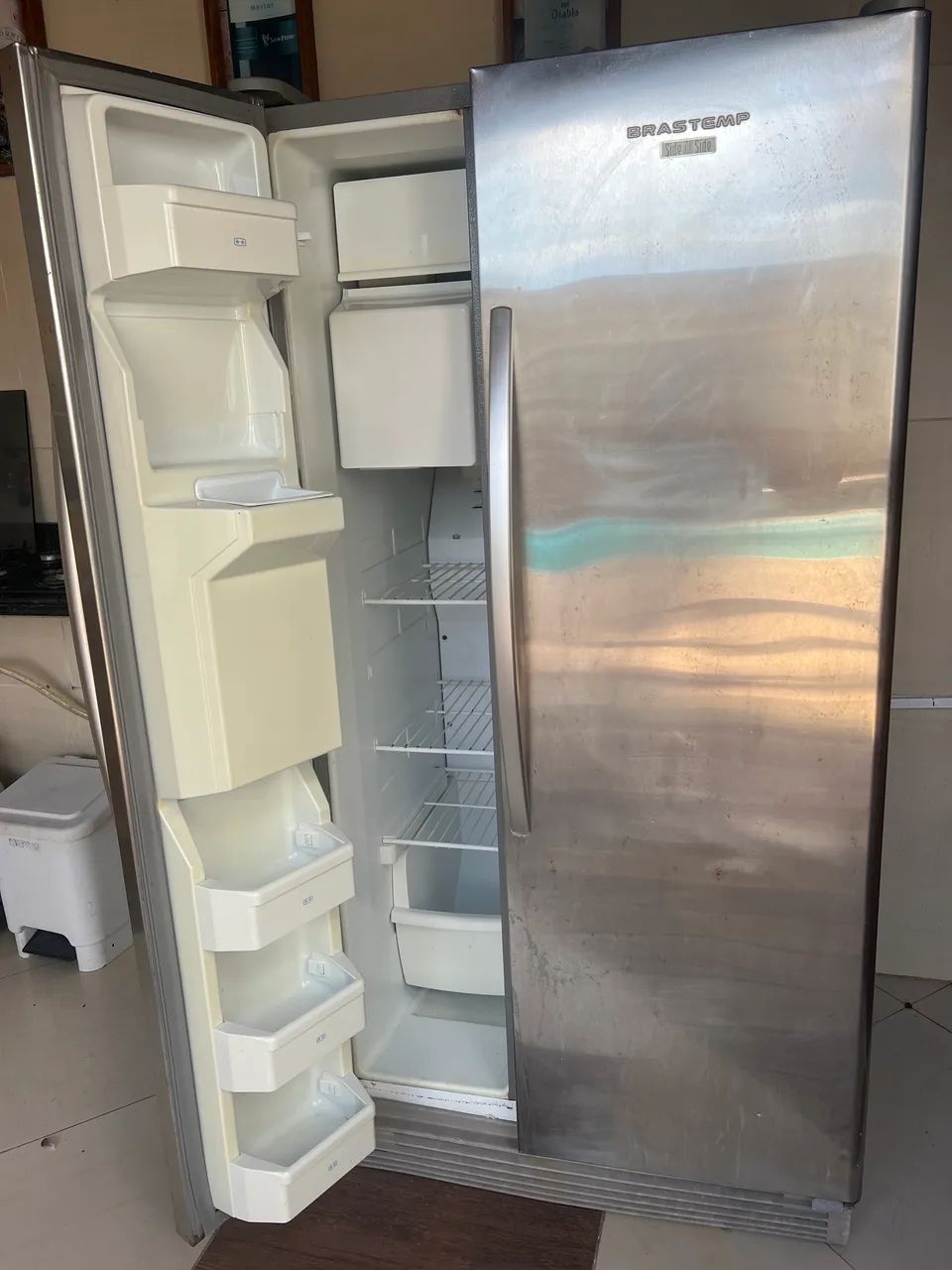 GELADEIRA SIDE BY SIDE BRASTEMP - Foto 4