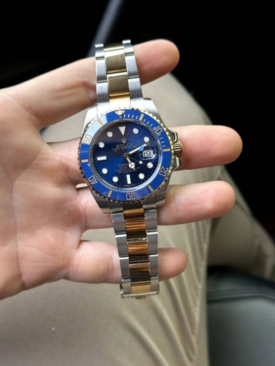 Rolex Submariner Date Aço/Ouro - Foto 2