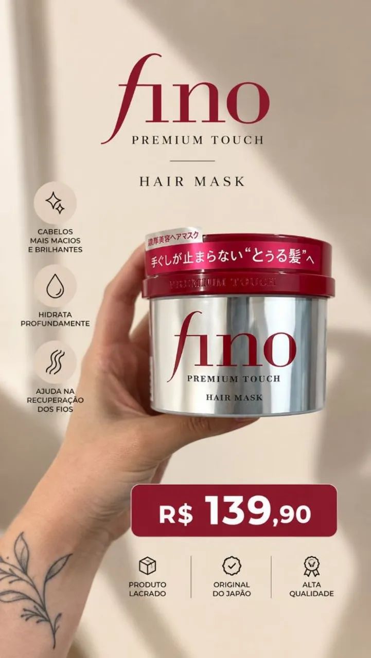 Fino Máscara Capilar 