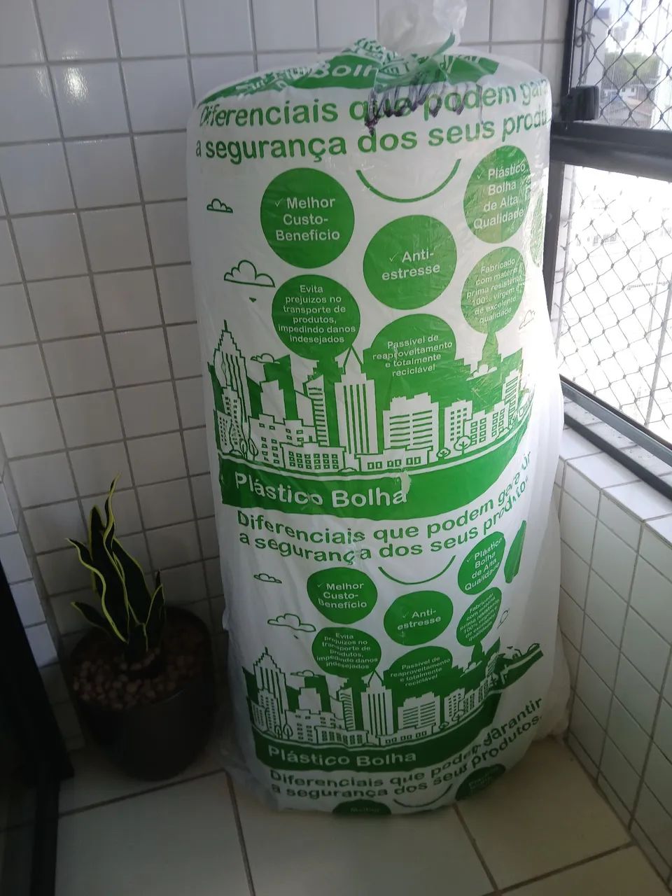Rolo de bolhas de plástico  - Foto 2