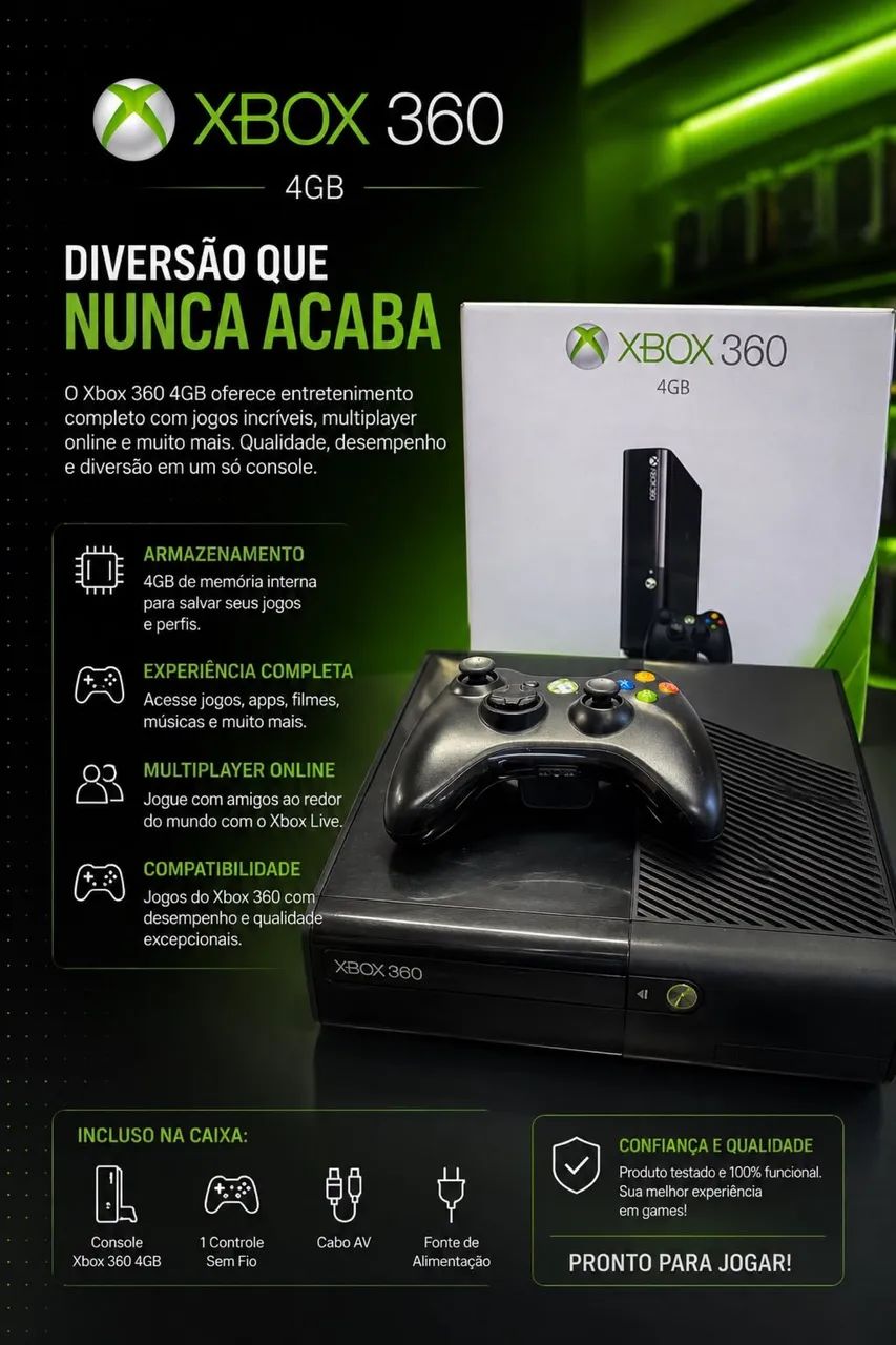 Xbox 360 4gb
